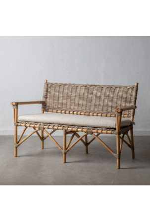 Sofa 124,5 x 70 x 80 cm Natūralus Rotangas