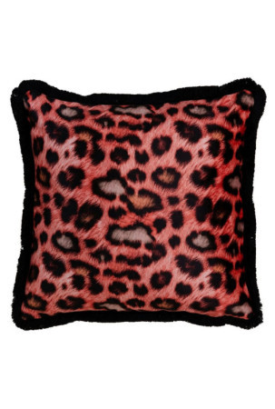 Pagalvėlė Oranžinė Leopardas 45 x 45 cm