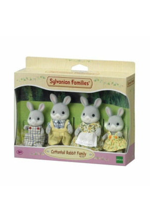 Lėlių rinkinys Sylvanian Families Family Gray Rabbit