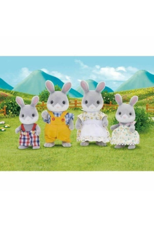 Lėlių rinkinys Sylvanian Families Family Gray Rabbit