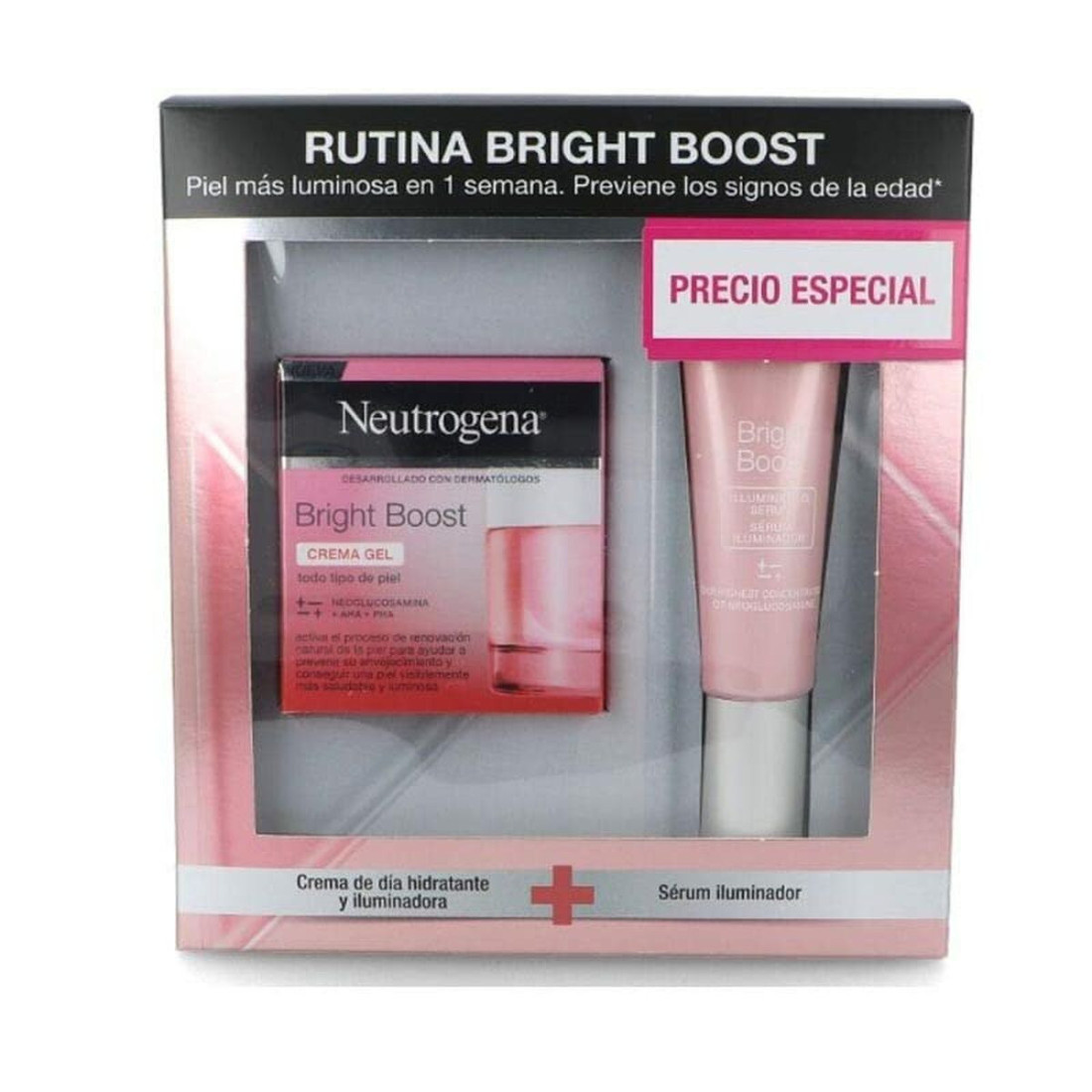 Kosmetikos rinkinys Neutrogena Bright Boost 2 Dalys