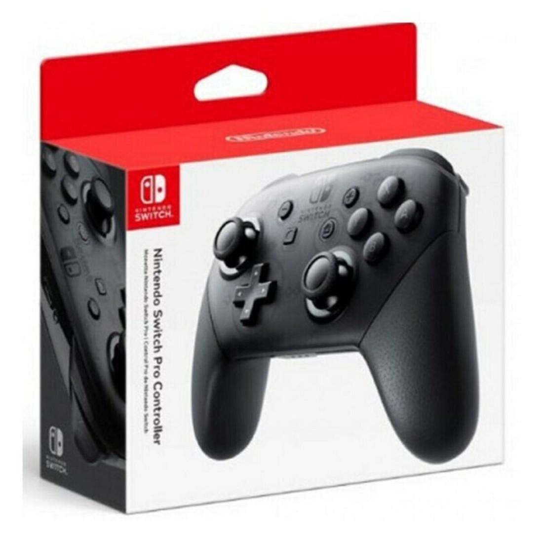 Valdiklis Pro Nintendo Switch + USB laidas Nintendo Switch Pro Controller Juoda