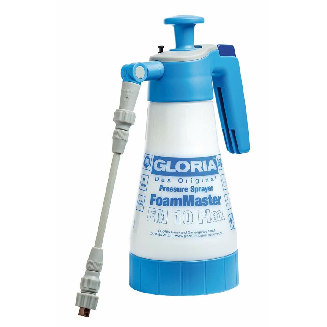 Sodo slėginis purkštuvas Gloria FoamMaster FM10 Flex Porolonas 1 L