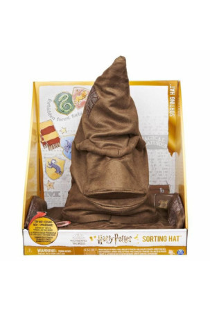 Skrybėlė Spin Master Magic Interactive Hat Wizarding World Harry Potter Juoda Ruda