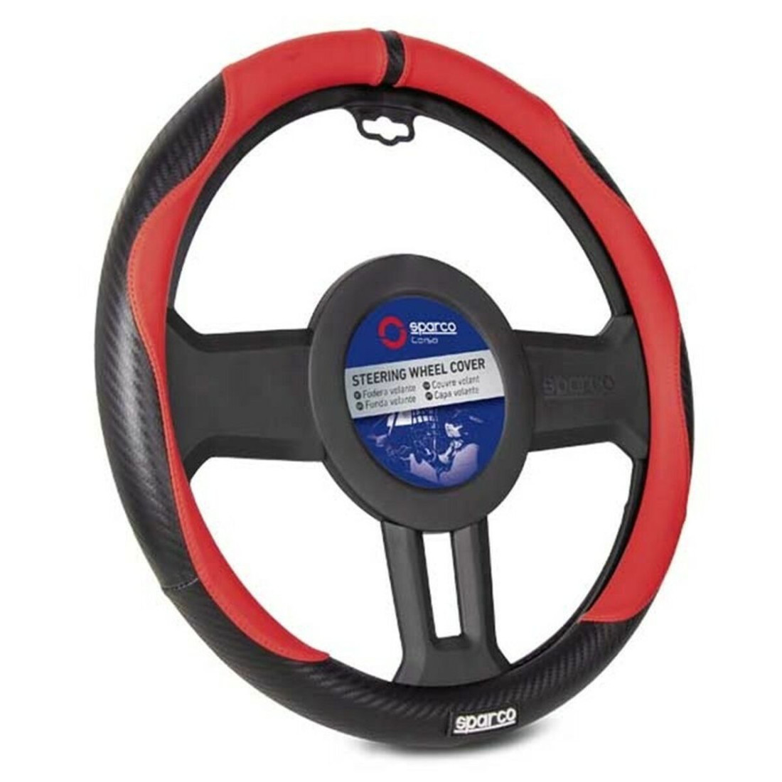 Vairo dangtis Sparco SPCS128RS Ø 37-38 cm Raudona