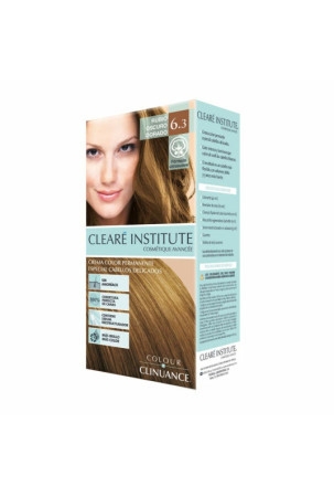 Nuolatinės spalvos dažymo kremas Clearé Institute Colour Clinuance Nº 6.3-rubio oscuro dorado (1 vnt.)