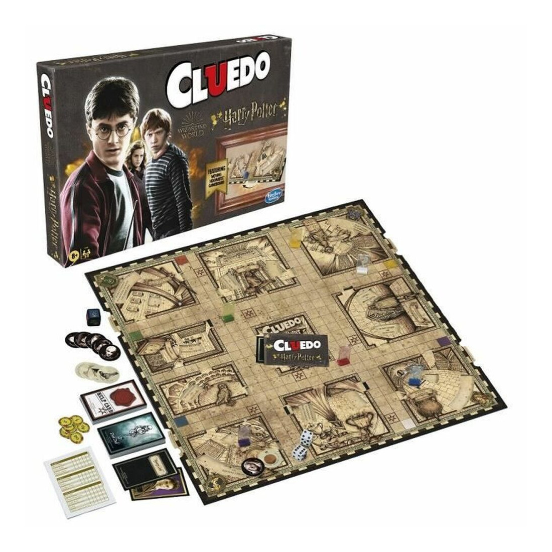 Įgūdžių žaidimas Hasbro Cluedo Harry Potter (FR)