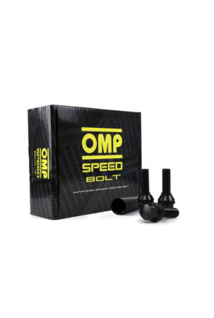 Varžtų komplektas OMP OMPS09781201 26 mm Juoda M12 x 1,50