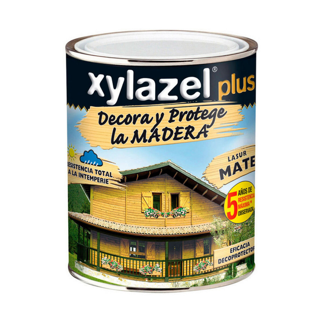 Lasur Xylazel Plus Decora Parafinas 375 ml Pušis Oregon