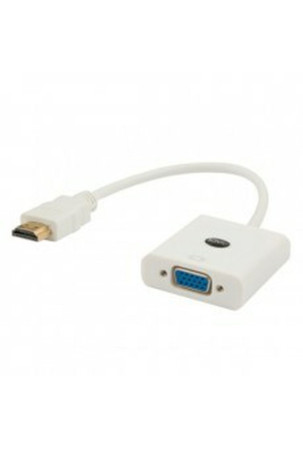 HDMI - VGA adapteris Savio CL-27B Balta