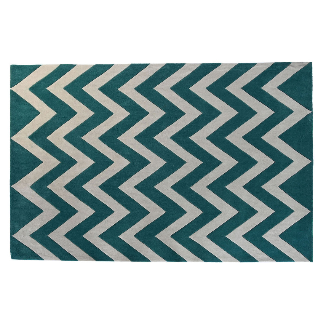 Kilimas DKD Home Decor 160 x 230 x 2 cm Poliesteris Zigzagas Dvispalviais