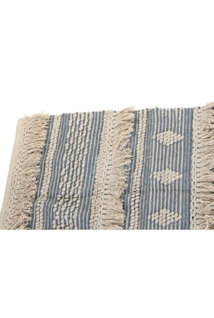 Kilimas DKD Home Decor 230 x 160 x 2 cm Mėlyna Medvilnė Balta Boho