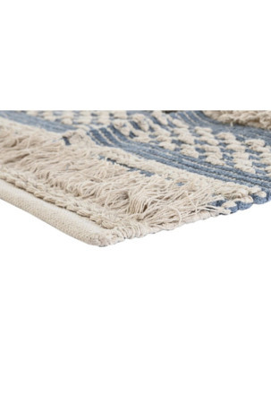 Kilimas DKD Home Decor 230 x 160 x 2 cm Mėlyna Medvilnė Balta Boho