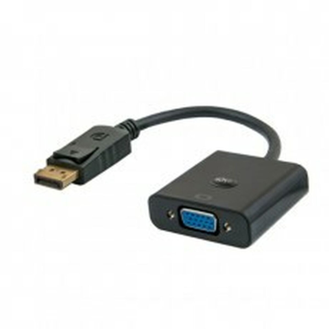 DisplayPort – VGA adapteris Savio CL-90 Juoda 20 cm