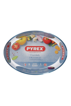 Orkaitės Indas Pyrex Classic Vidrio Skaidrus stiklas ovalus 30 x 21 x 7 cm (4 vnt.)