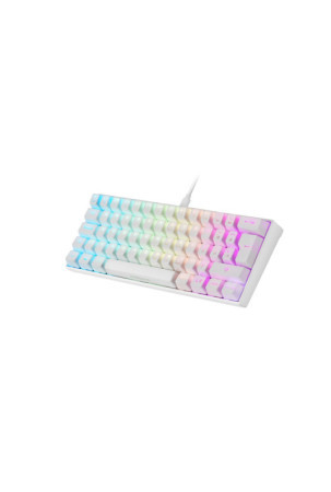 Klaviatūra Mars Gaming MKMINI Ispaniška Qwerty RGB Balta