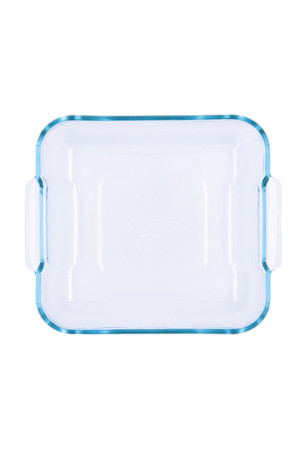 Serviravimo Lėkštė Pyrex Classic Kvadratai Skaidrus stiklas 25 x 22 x 6 cm (6 vnt.)