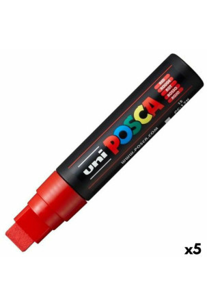 Markeris POSCA PC-17K Raudona (5 vnt.)