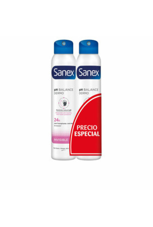 Purškiamas dezodorantas Sanex Invisible 2 vnt. 200 ml