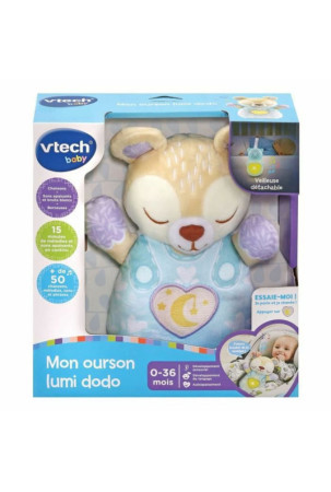 Pliušinis žaislas, leidžiantis garsus Vtech Baby MON OURSON LUMI DODO