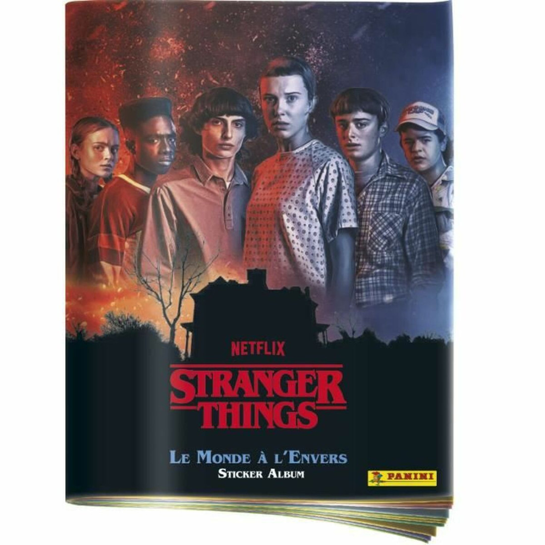 Albumas su lipdukais Panini Stranger Things