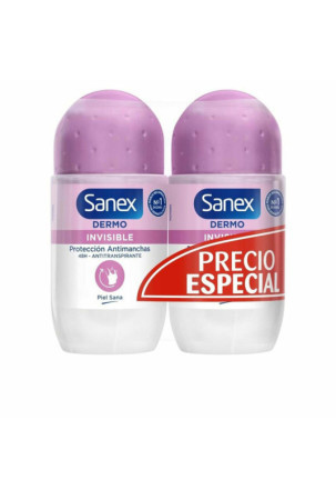 Rutulinis doedorantas Sanex Invisible 2 x 50 ml