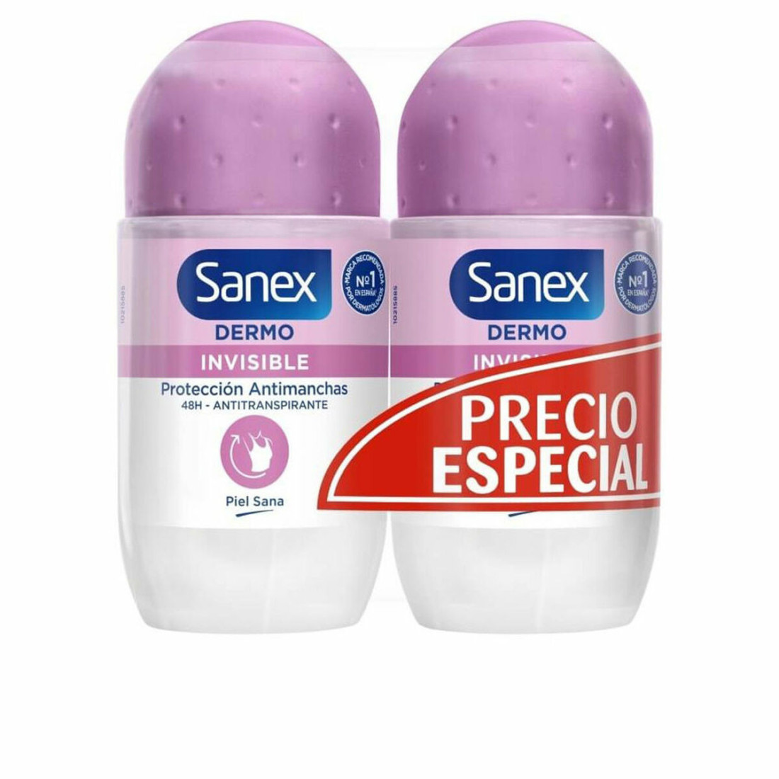 Rutulinis doedorantas Sanex Invisible 2 x 50 ml