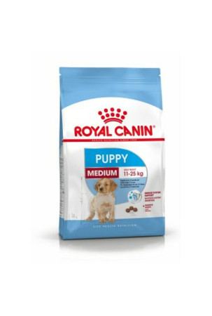 Pašarai Royal Canin Medium Puppy Vaikas / jaunėlis Kukurūzai Paukščiai 4 Kg