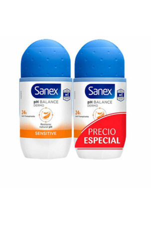 Rutulinis doedorantas Sanex Sensitive 2 x 50 ml