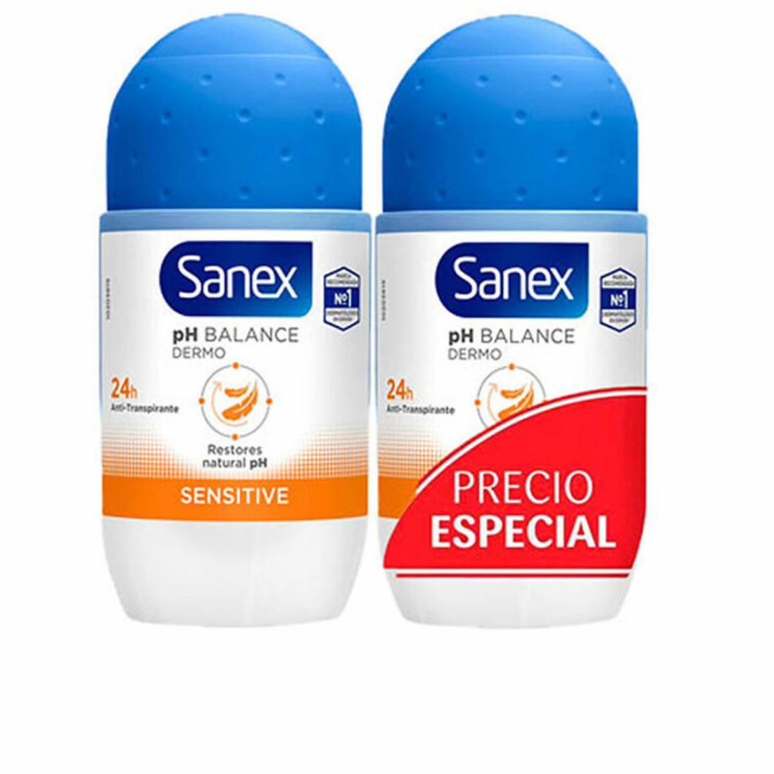 Rutulinis doedorantas Sanex Sensitive 2 x 50 ml