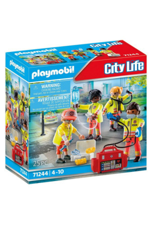 Playset Playmobil 71244 City Life Rescue Team 25 Dalys