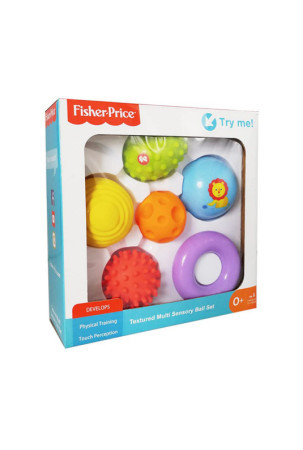 Kūdikio žaislas Fisher Price 6 Dalys Spalvotas