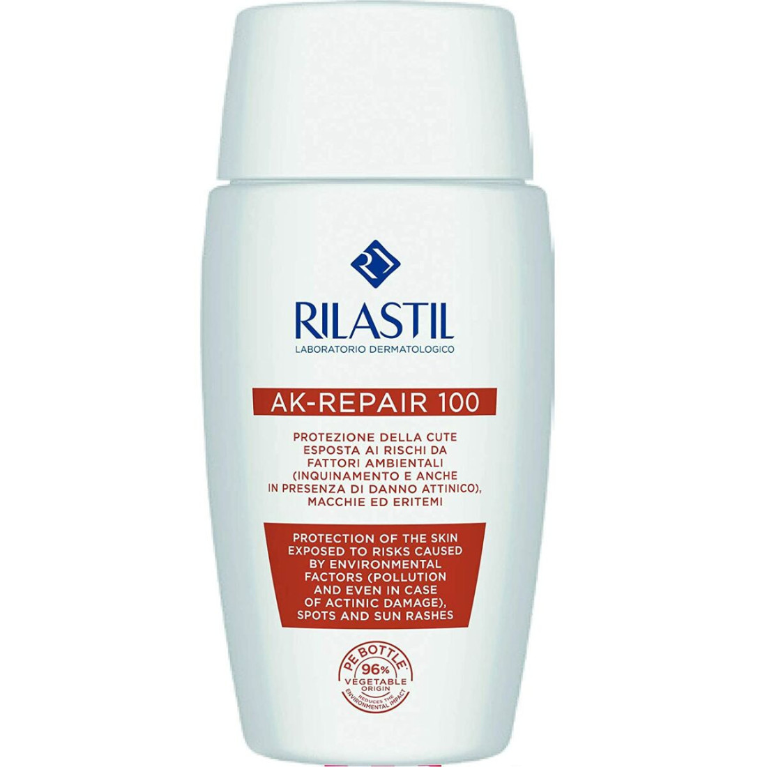 Kremas nuo saulės veidui Rilastil Sun System AK-Repair 100 Priemonė nuo spuogų (50 ml)