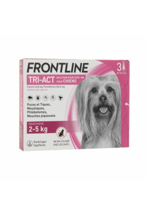 Pipetė šunims Frontline Tri-Act 2-5 Kg