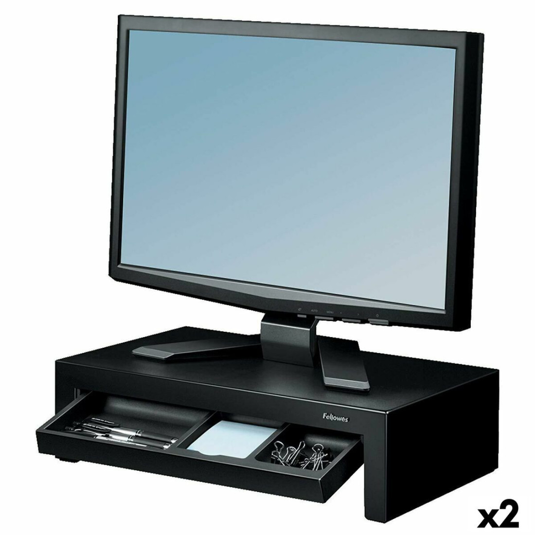 Liftas Fellowes Designer Suites Monitorius Juoda 2 vnt.