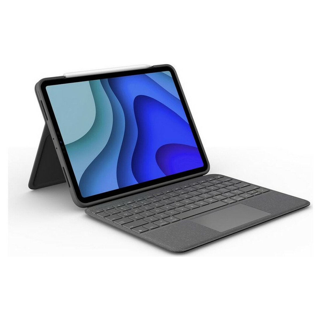 Klaviatūra Logitech Azerty Prancūzų Pilka