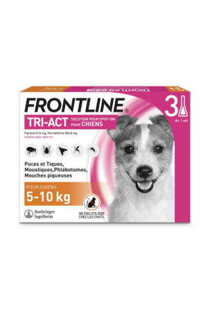 Pipetė šunims Frontline 5-10 Kg 3 vnt.