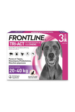 Pipetė šunims Frontline Tri-Act 20-40 Kg