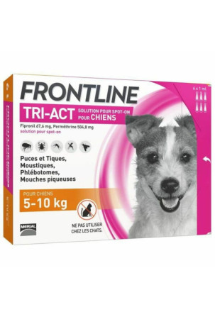 Pipetė šunims Frontline Tri-Act 5-10 Kg