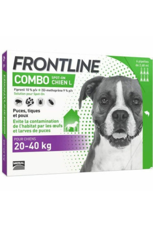 Pipetė šunims Frontline Combo 20-40 Kg 6 vnt.