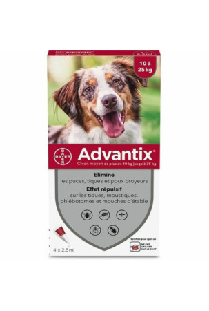 Pipetė šunims Advantix 10-25 Kg