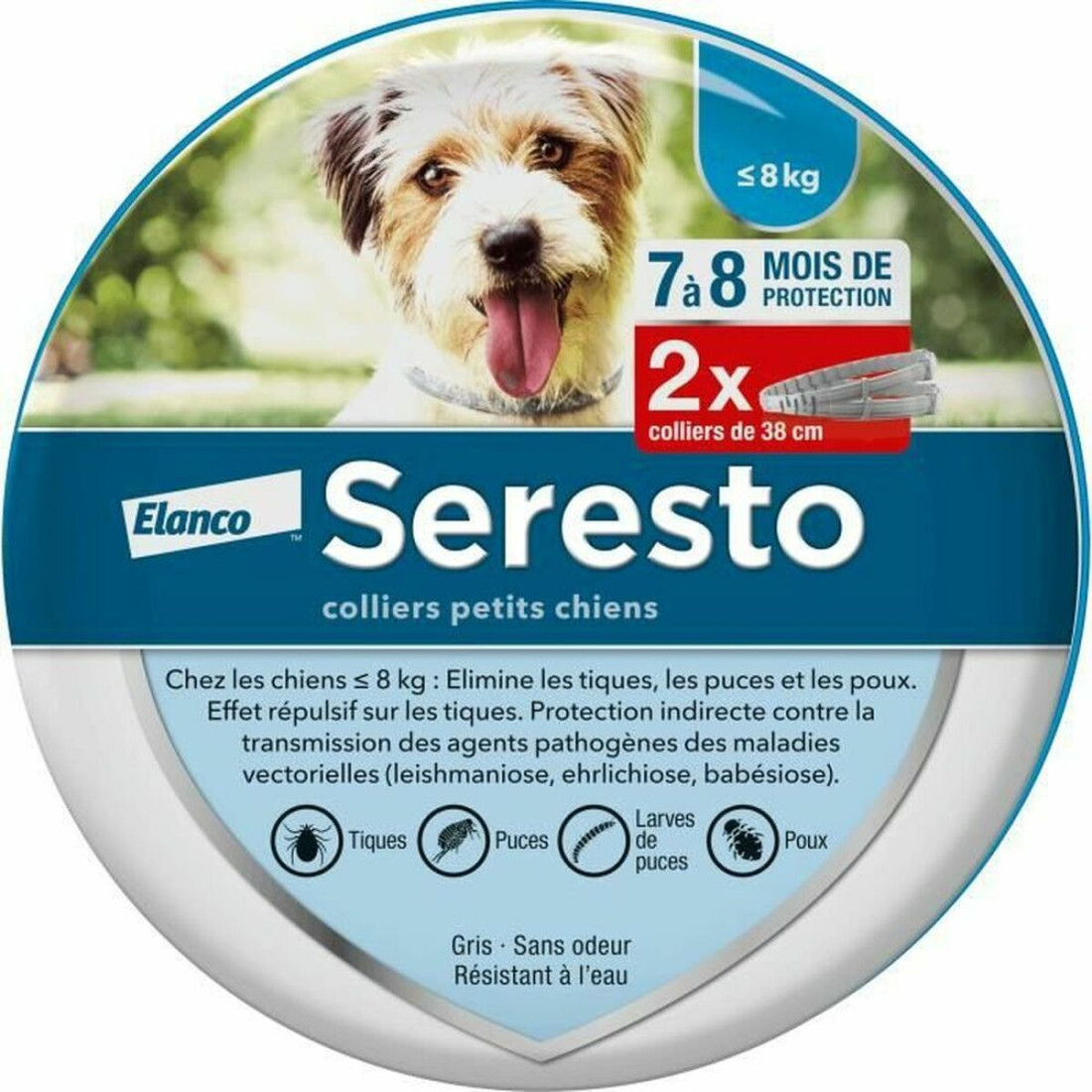 Anti-parasite collar Seresto 38 cm 2 vnt.