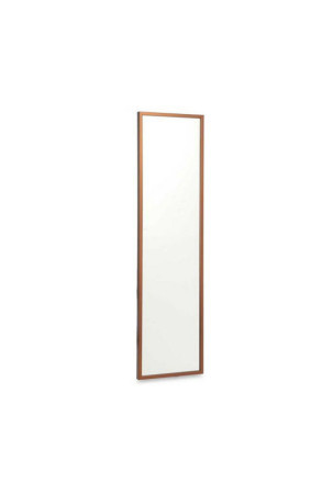 Sieninis veidrodis 30 x 120 cm Bronzinis Medžio MDF (2 vnt.)