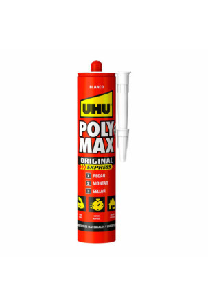 Sandariklis / klijai UHU 6310630 Poly Max Express Balta 425 g