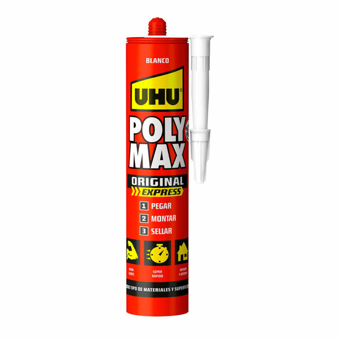 Sandariklis / klijai UHU 6310630 Poly Max Express Balta 425 g