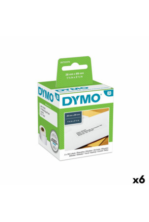 Etiketės spausdinimui Dymo 99010 28 x 89 mm LabelWriter™ Balta Juoda (6 vnt.)