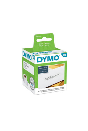 Etiketės spausdinimui Dymo 99010 28 x 89 mm LabelWriter™ Balta Juoda (6 vnt.)