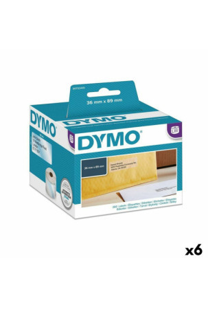 Etiketės spausdinimui Dymo 89 x 36 mm LabelWriter™ Skaidrus (6 vnt.)