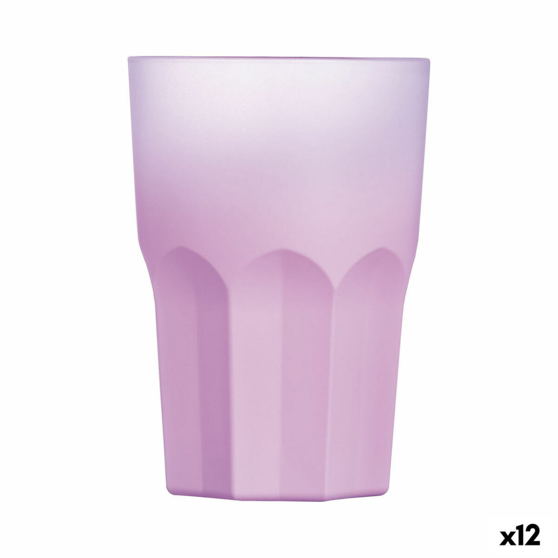 Stiklas Luminarc Summer Pop Rožinė stiklas 12 vnt. 400 ml