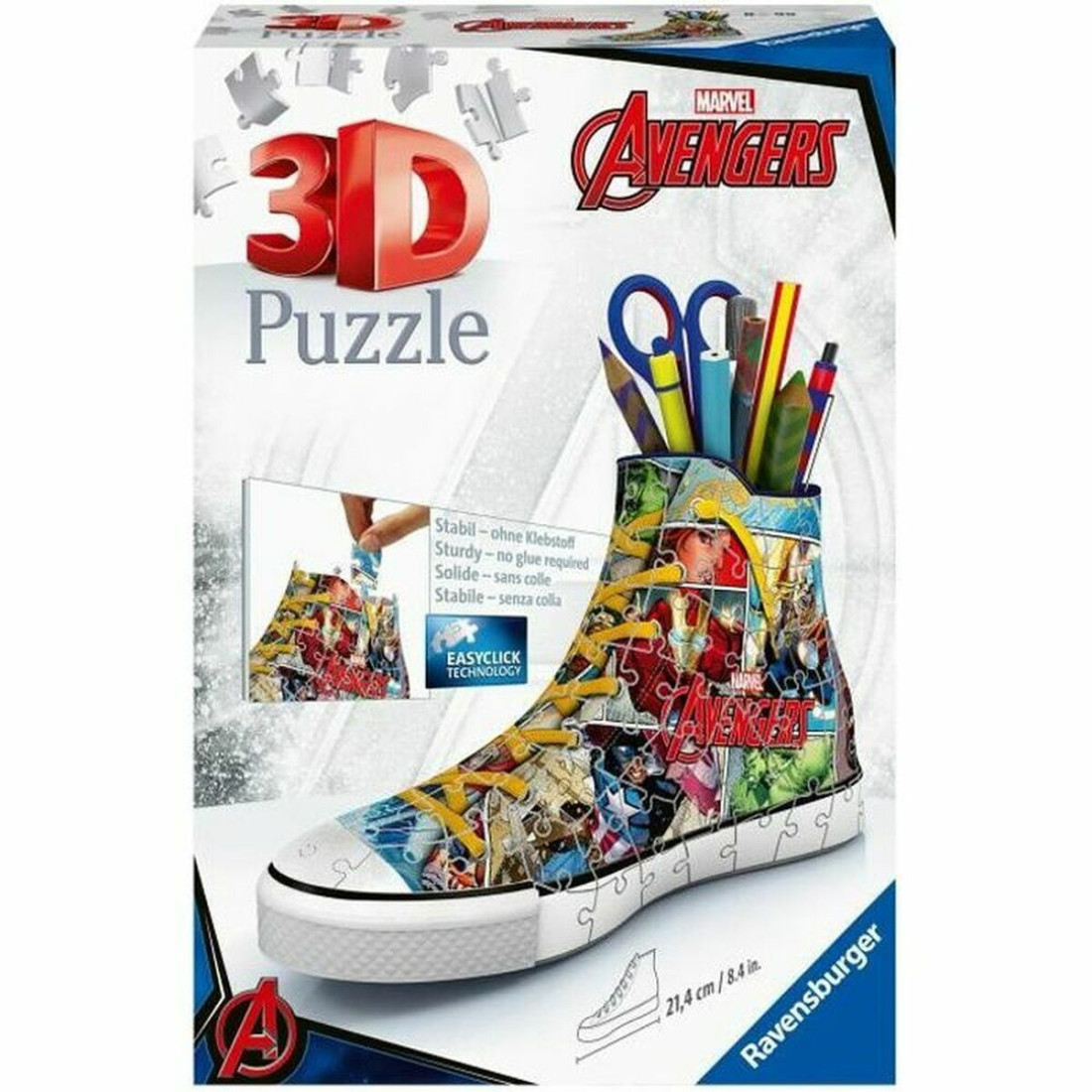 3D Puzlė Ravensburger Sneaker Avengers 108 Dalys